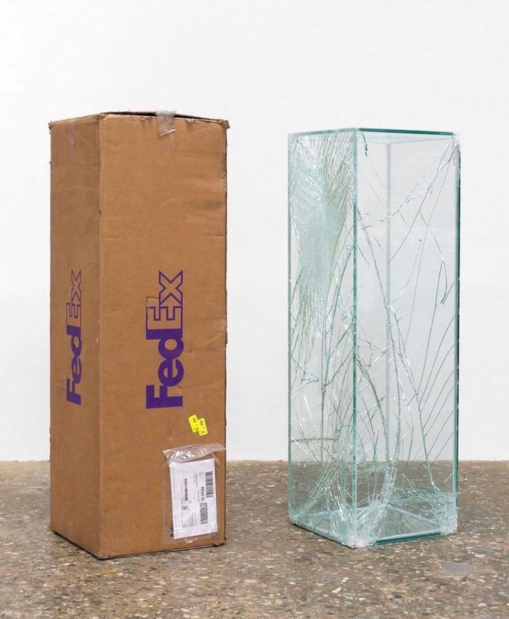Walead Beshty's FedEx artworks